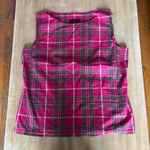 Louben Sleeveless Cotton shirt Sz L